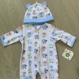 Little Me Footies With A Hat